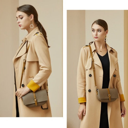 Cairo Vintage Saddle Shoulder Bags - 4 Colors