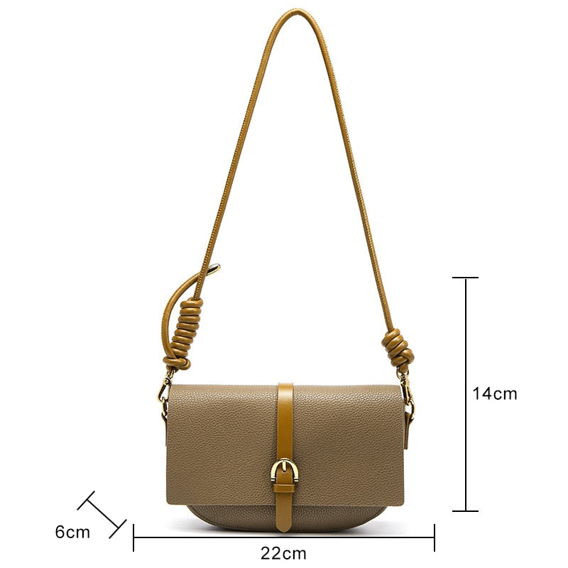Cairo Vintage Saddle Shoulder Bags - 4 Colors