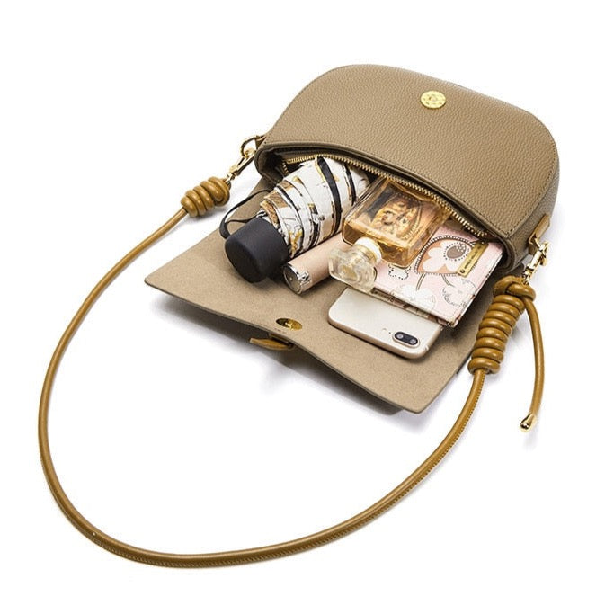Cairo Vintage Saddle Shoulder Bags - 4 Colors