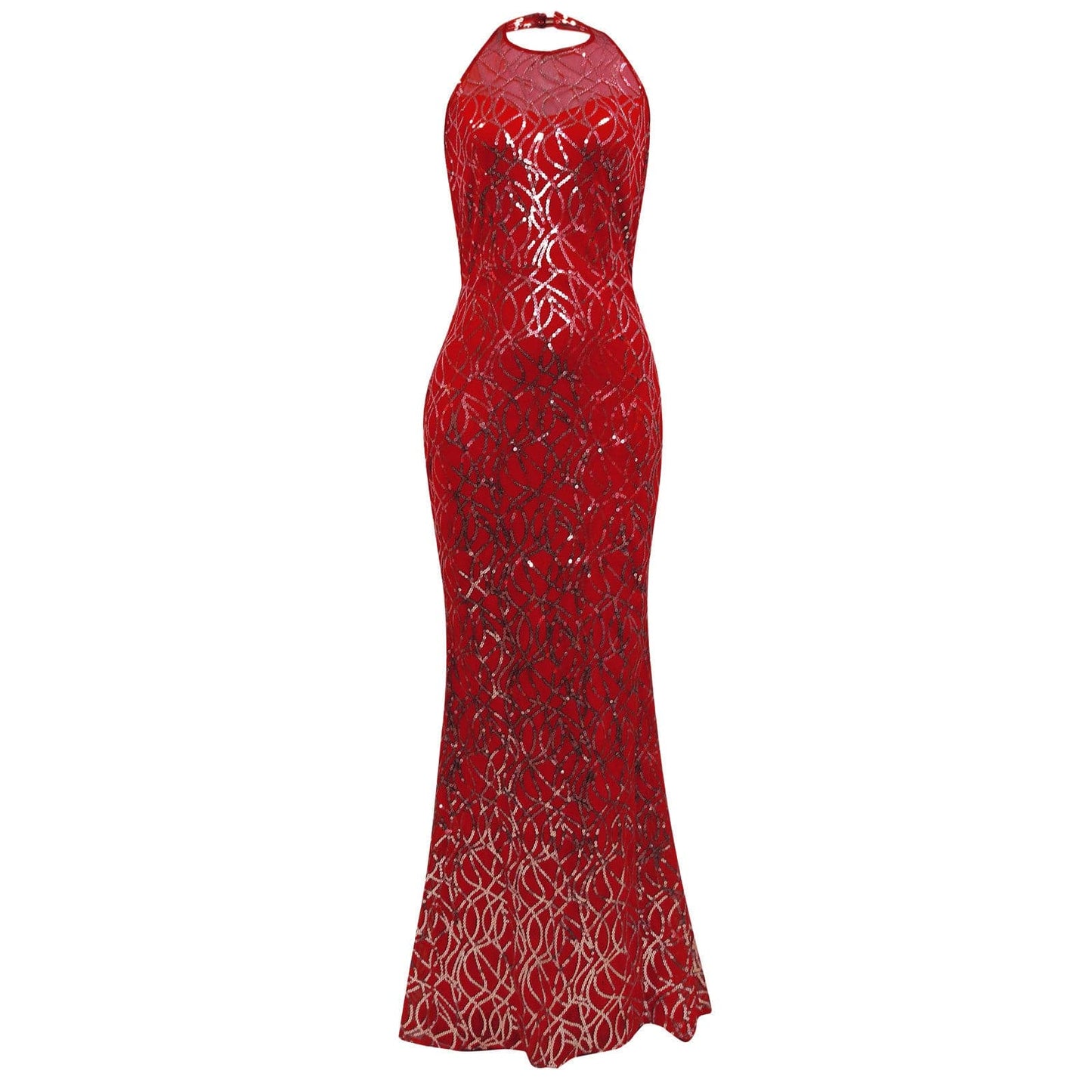 Fashion Halter Neck Prom Dresses