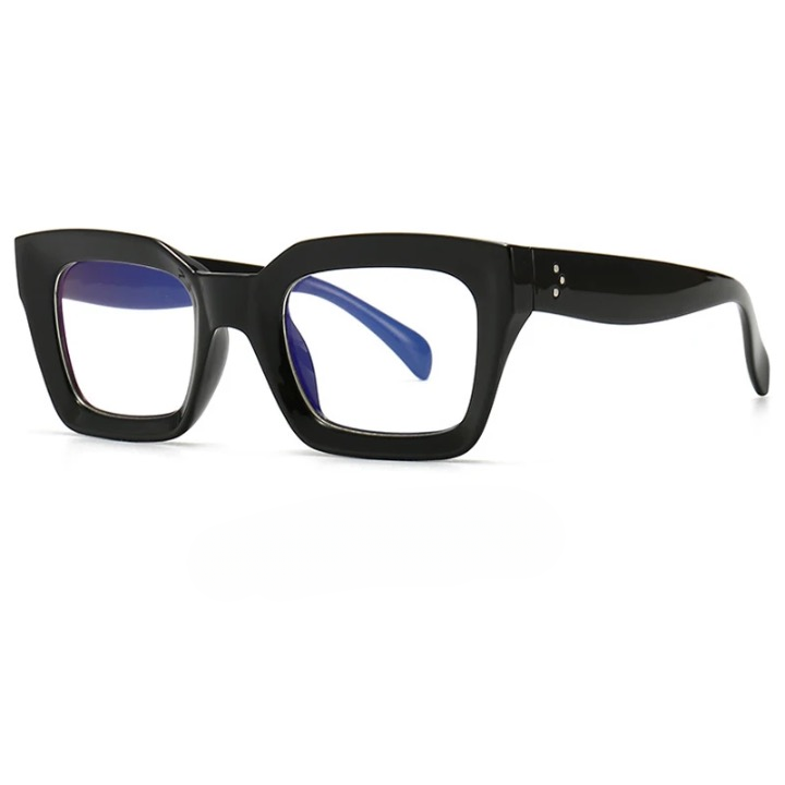 Semia Clear Color Acetate Square Sunglasses