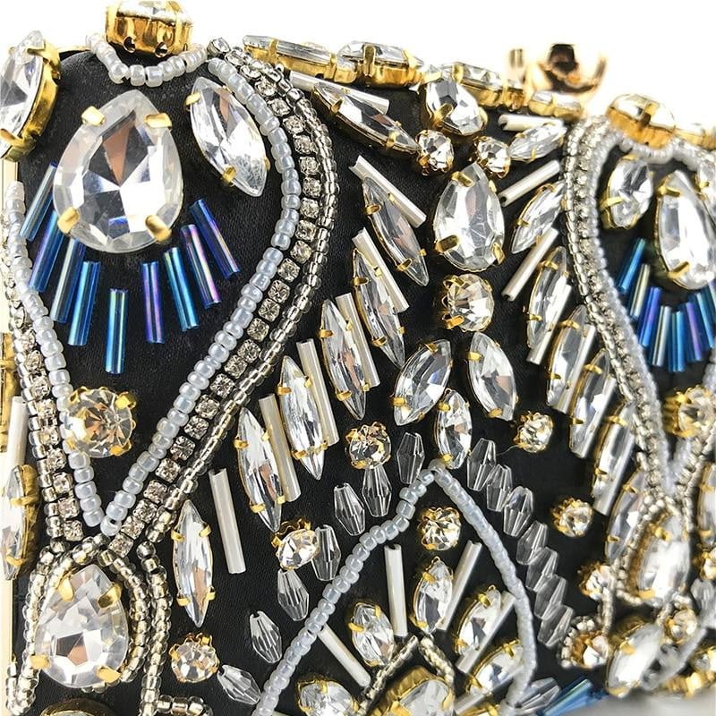 Beaded Evening Bags Diamond Rhinestone Clutches