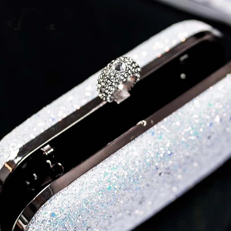 Colorful Sequin Women's Clutch Bag Party Chain Shoulder Purse
