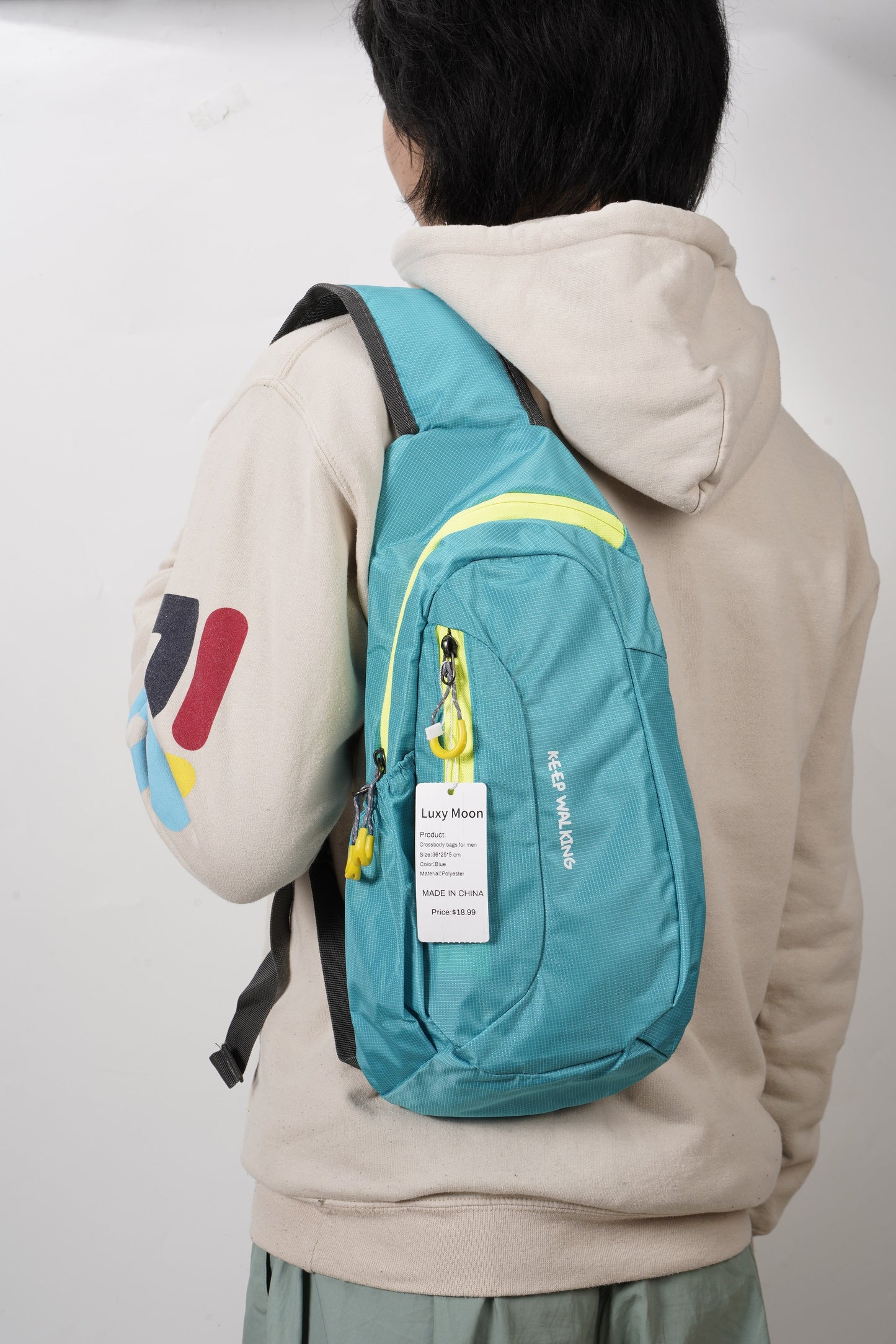 Crossbody bags for men Sling Bags Men Shoulder Backpack Small Cross Body Chest Sling Backpack