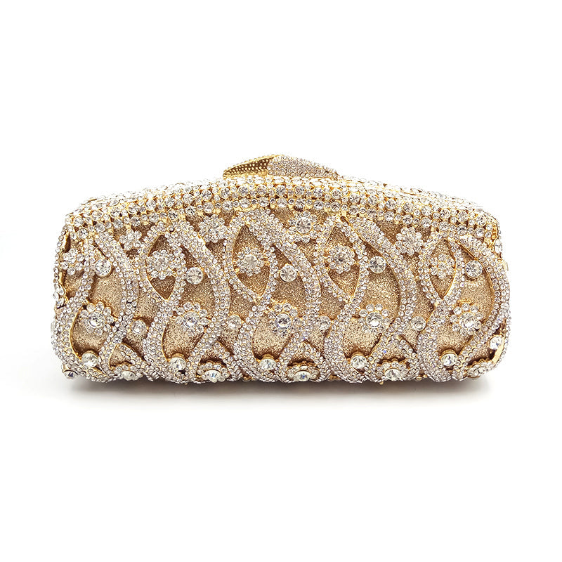 Crystal Evening Clutch Sparkling Banquet Purse