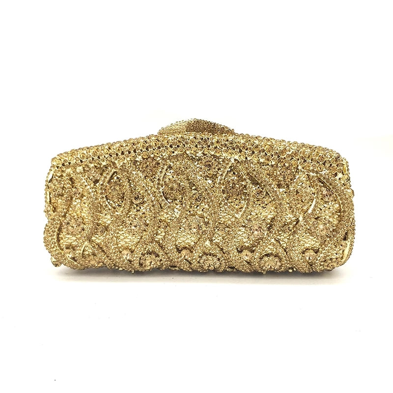 Crystal Evening Clutch Sparkling Banquet Purse