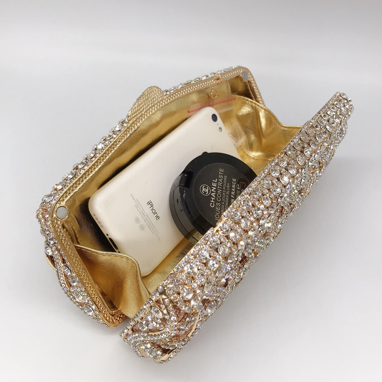 Crystal Evening Clutch Sparkling Banquet Purse