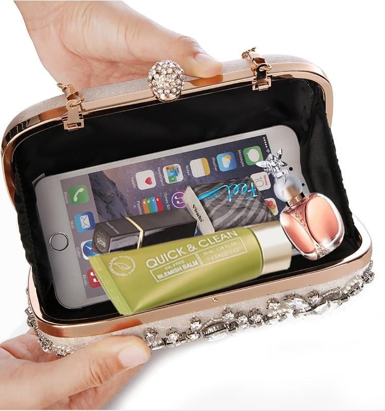 Crystal Evening Clutches for Weddings