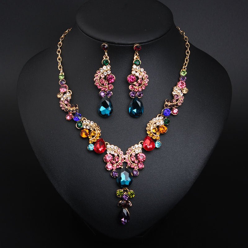 Crystal Jewelry Set for Wedding