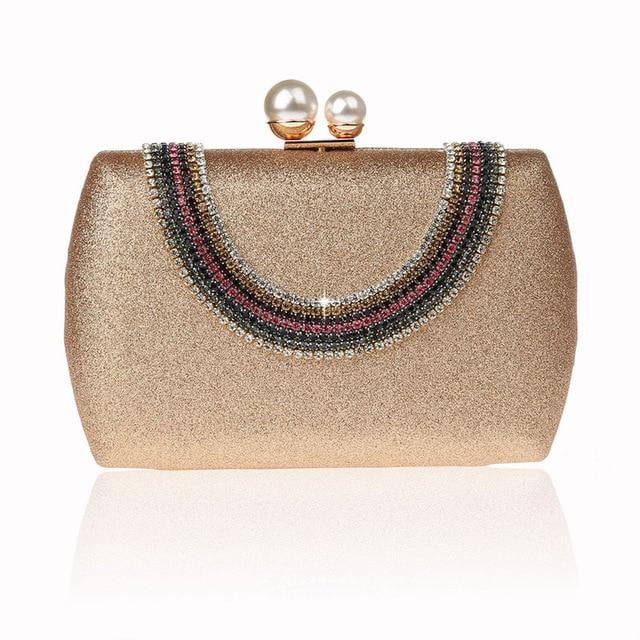 Diamond Evening Bag Crystal Wedding Party Clutch