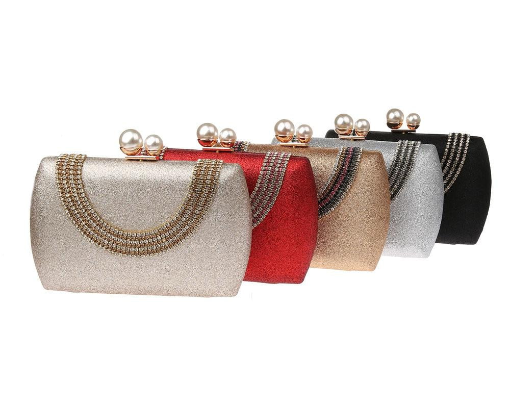 Diamond Evening Bag Crystal Wedding Party Clutch