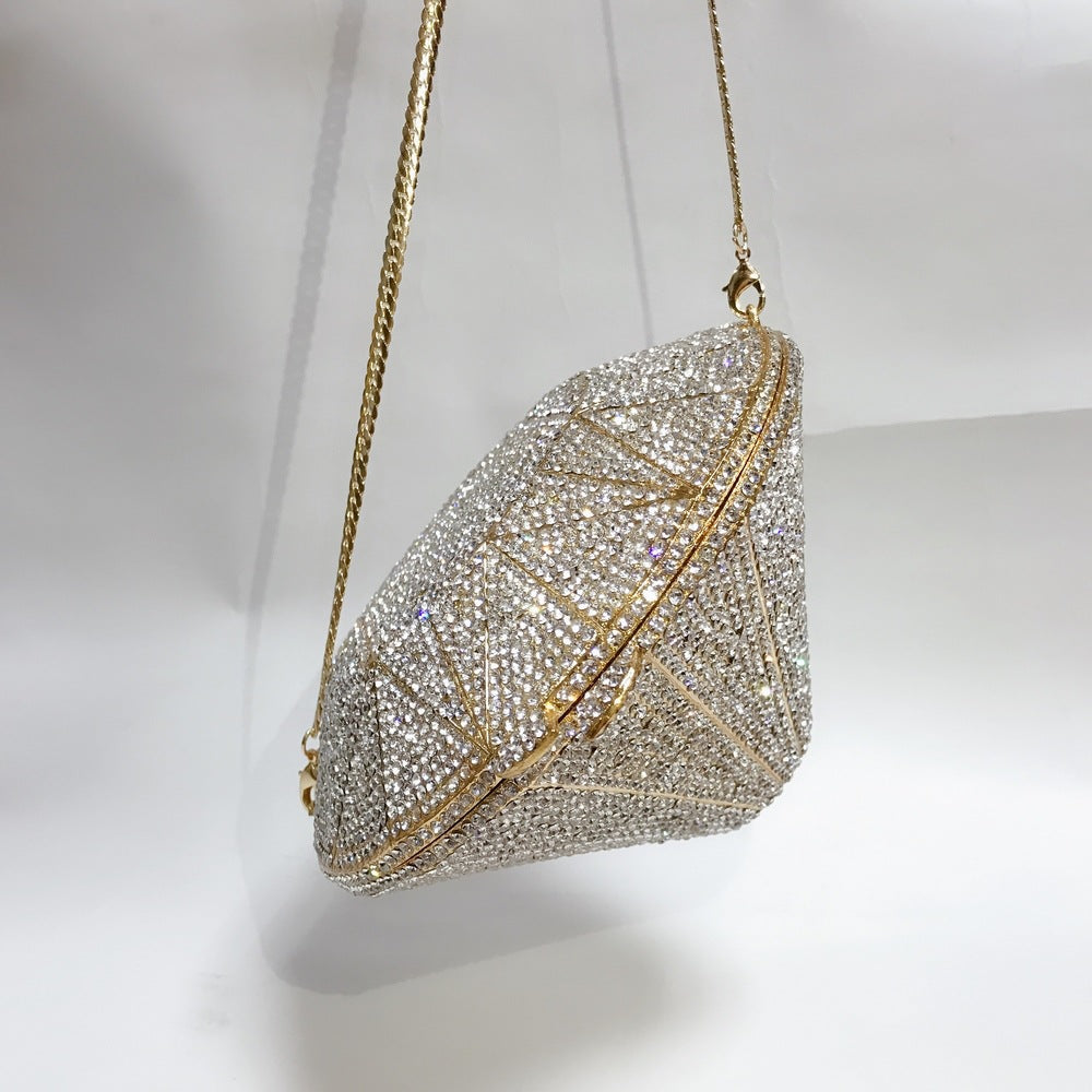 Diamond Full Rhinestone Clutch Shiny Banquet Purse