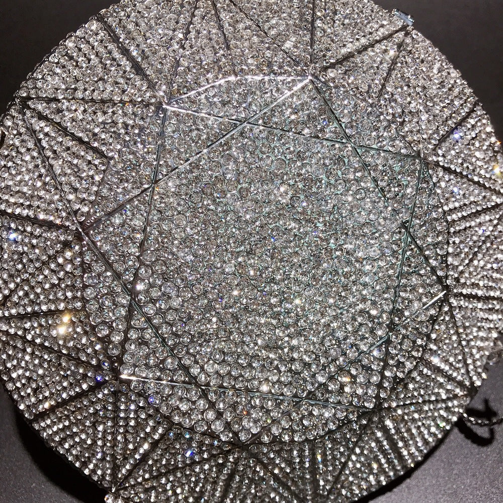 Diamond Full Rhinestone Clutch Shiny Banquet Purse