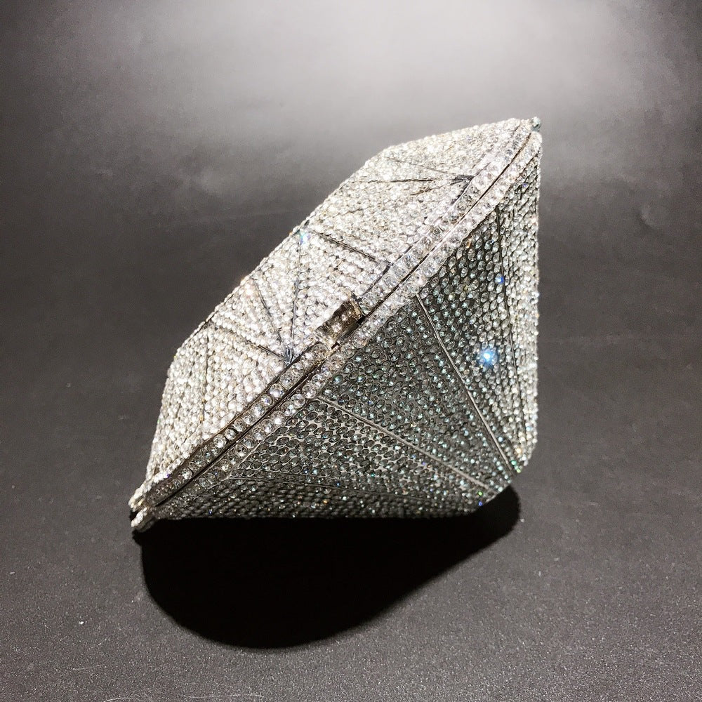 Diamond Full Rhinestone Clutch Shiny Banquet Purse