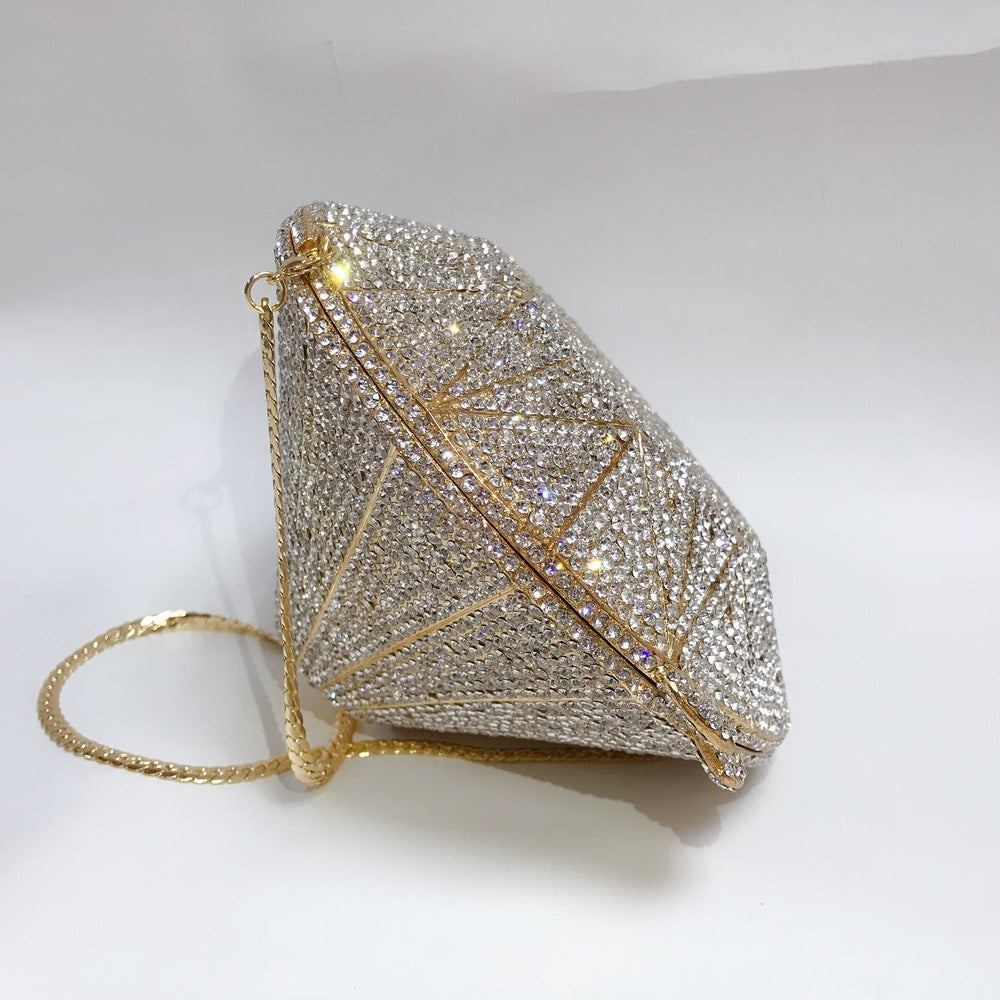 Diamond Full Rhinestone Clutch Shiny Banquet Purse