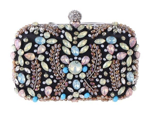 Evening Bags Diamond Beaded Wedding Wallet