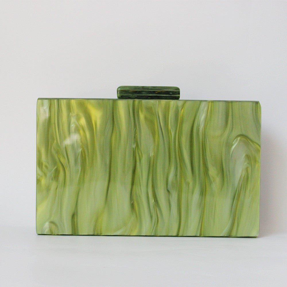 Handmade Acrylic Clutch Bag for Lady Evening Party Shoulder Handbags