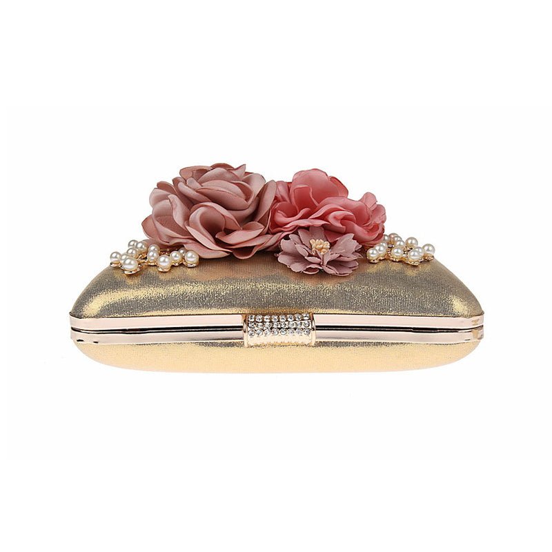 High Quality Flowers Evening Clutch Purse Wedding Bags