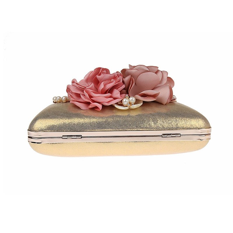 High Quality Flowers Evening Clutch Purse Wedding Bags