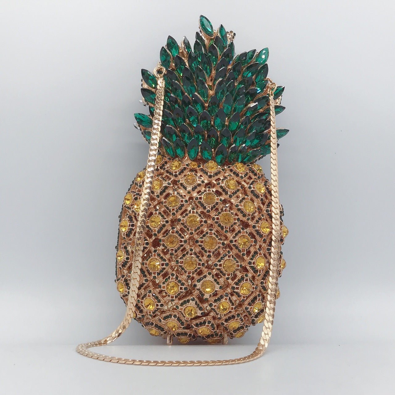 Party Gold Clutch Cute Pineapple Purse