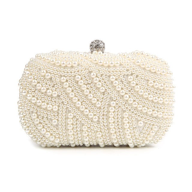 Pearl Clutch Bags for Party Wedding