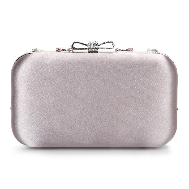 Pink Evening Bags Crystal Rhinestone Clutch