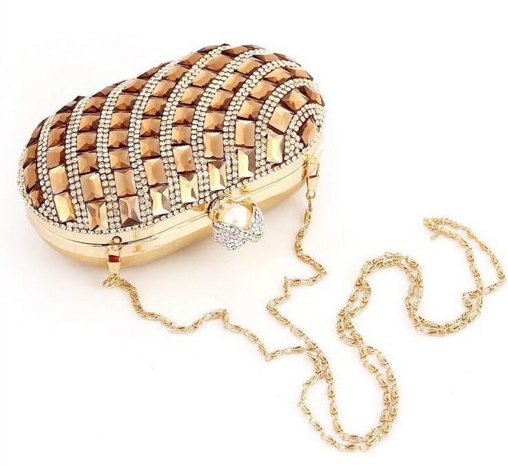 Rhinestone Evening Bag Crystal Clutch