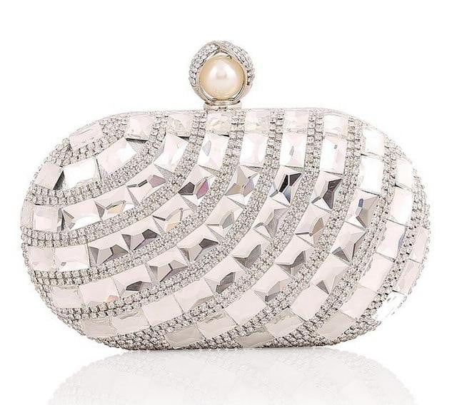 Rhinestone Evening Bag Crystal Clutch