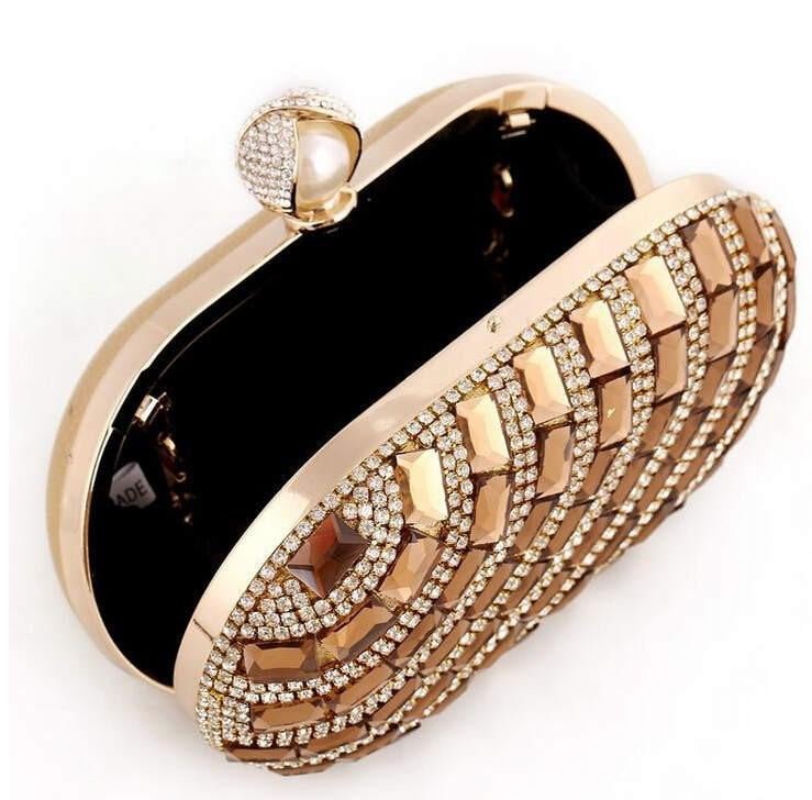 Rhinestone Evening Bag Crystal Clutch
