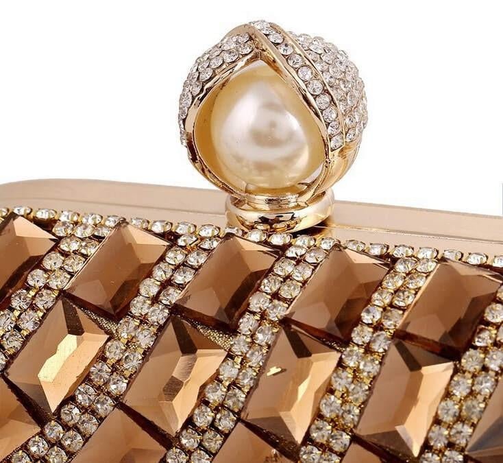 Rhinestone Evening Bag Crystal Clutch