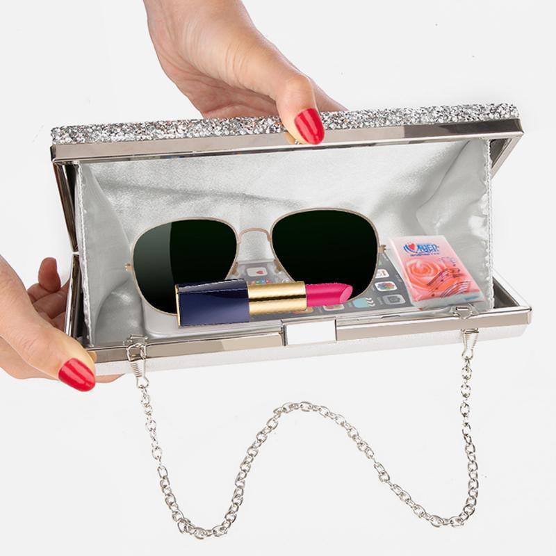 Sequin Evening Bag Female Diamond Clutch