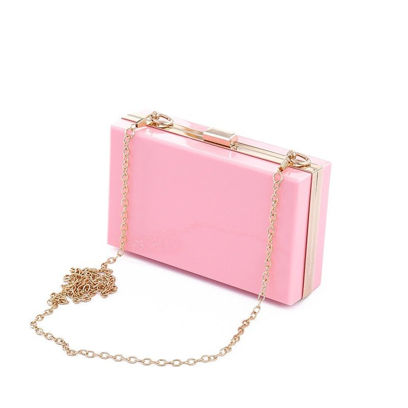 Summer Beach Acrylic Party Clutch Bag