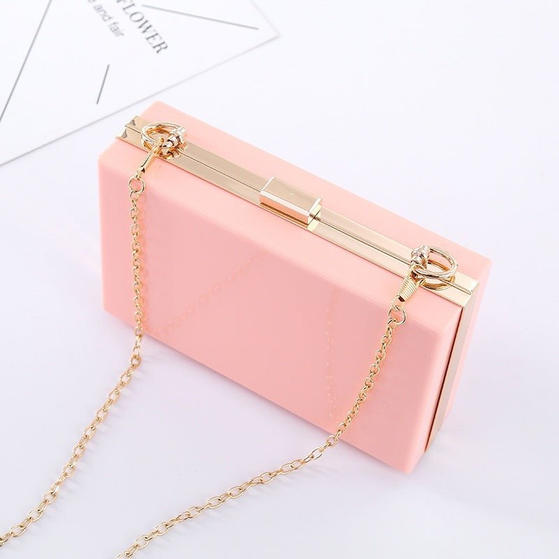 Summer Beach Acrylic Party Clutch Bag