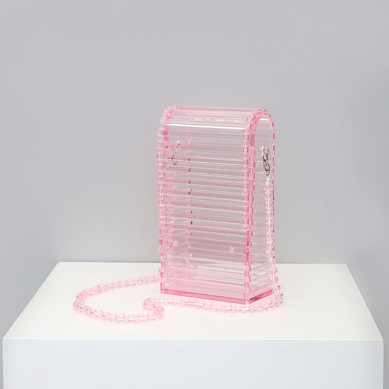 Summer Simple Acrylic Cutout Purse