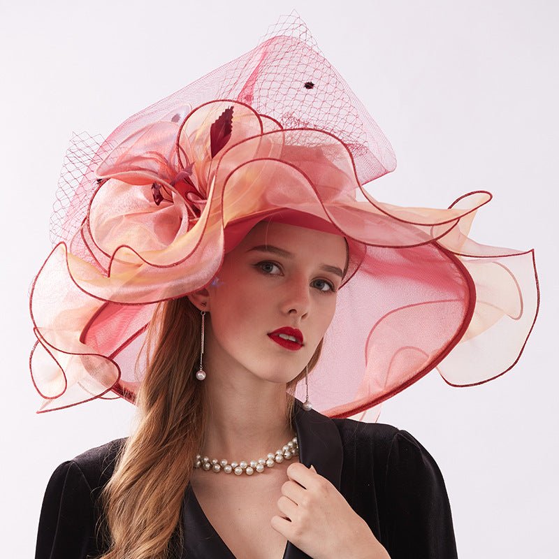 Women Kentucky Derby Organza Hats