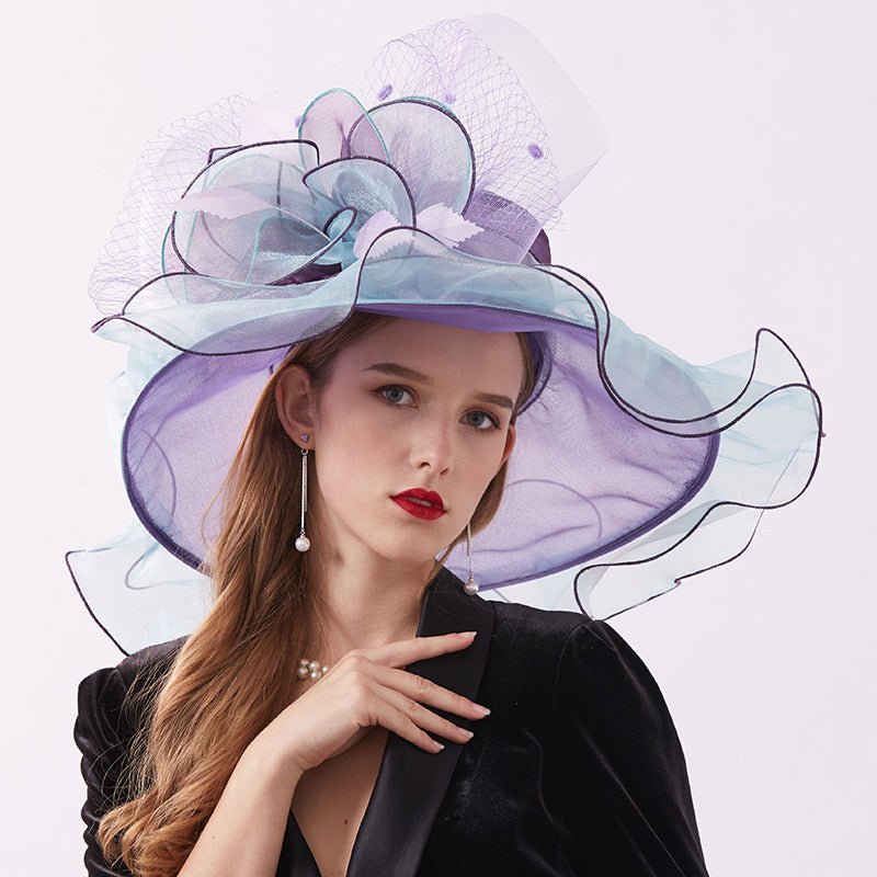 Women Kentucky Derby Organza Hats