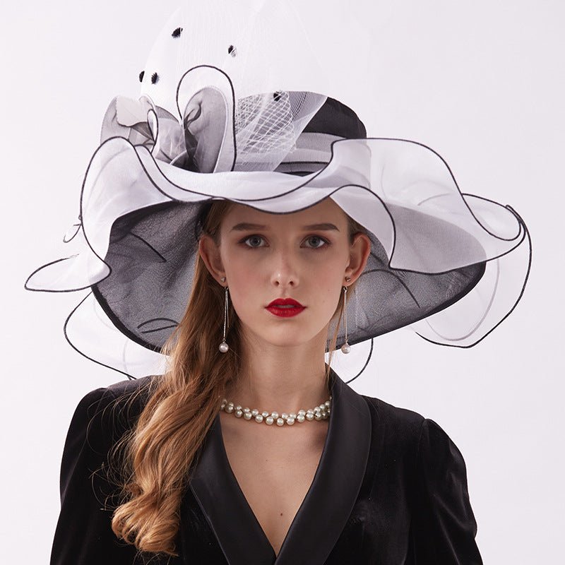 Women Kentucky Derby Organza Hats