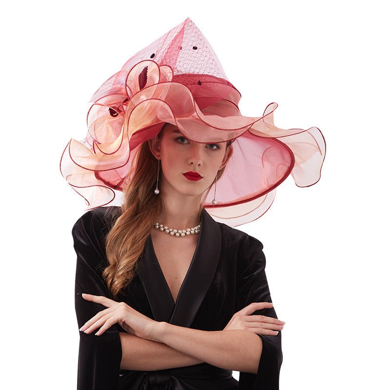 Women Kentucky Derby Organza Hats