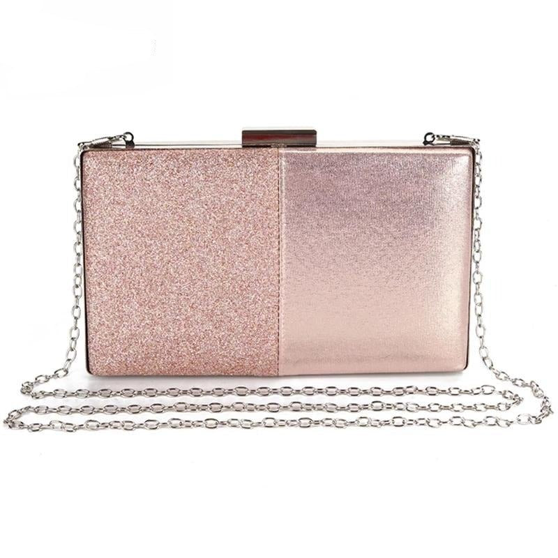 Women's Evening Clutch Leather Wedding Party Bag