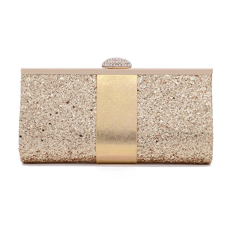 Women's Wedding Clutch Purse and Handbag Sequin Diamond Evening Bag