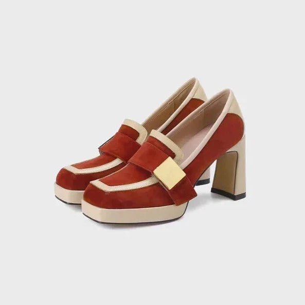 Osprey Vintage Suede Leather Pumps