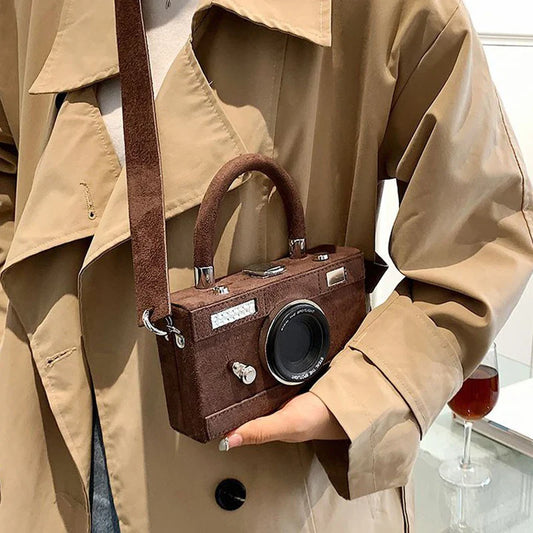 Amika Retro Camera Shape Mini Bags