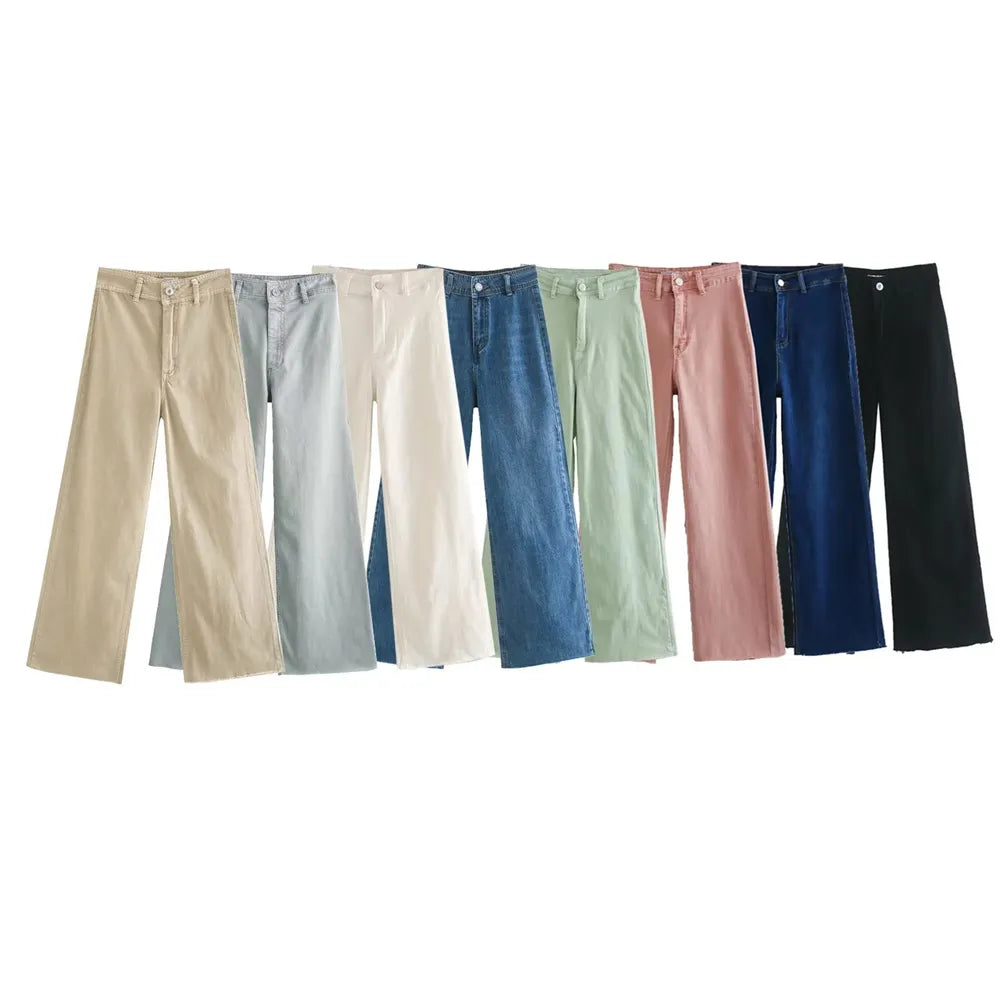 Marisol High Waist Wide Leg Spring Jeans