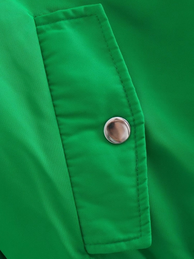 Selma Bomber Jacket with Ruched Sleeves - 7 Colors