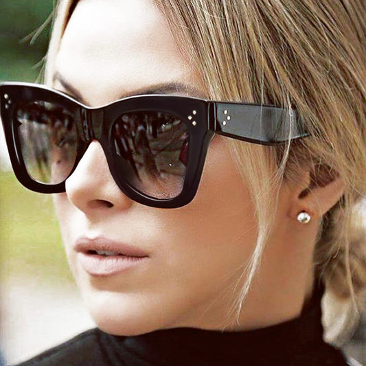 Square Cat Eye Acetate Sunglass