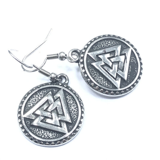 Vintage Gothic Medallion Earrings - 8 Styles
