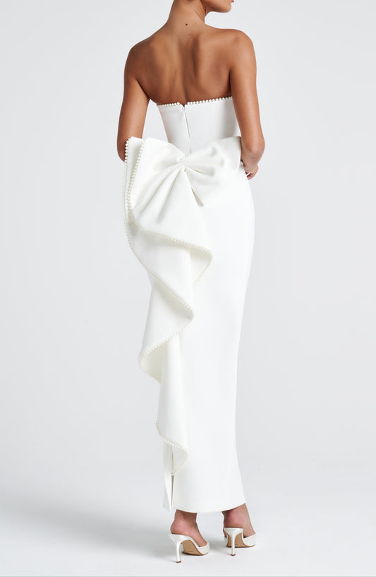 Edetta Maxi Dress - Ivory