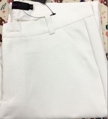 Slim Straight Trousers Women's Pants All Match Casual Spring Legging Pants Plus Size S-4XL Ankle-Length Pants