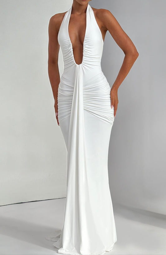 Abriana Maxi Dress - White